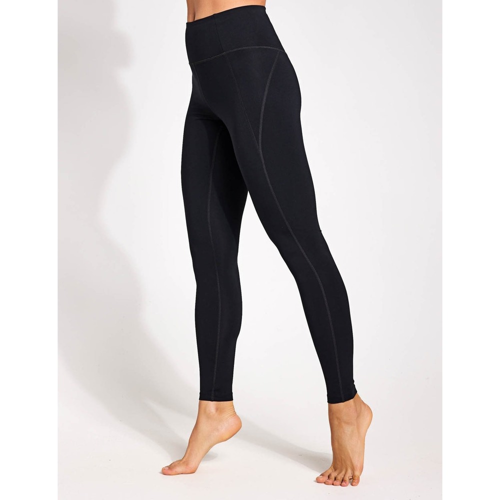 Girlfriend Collective High-Rise Compressive Leggings Black Small Sustainable